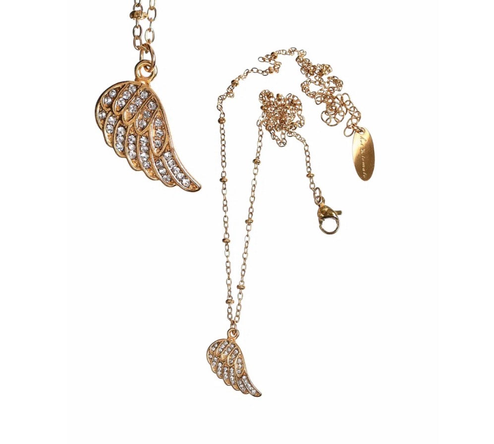 Angel wing necklace