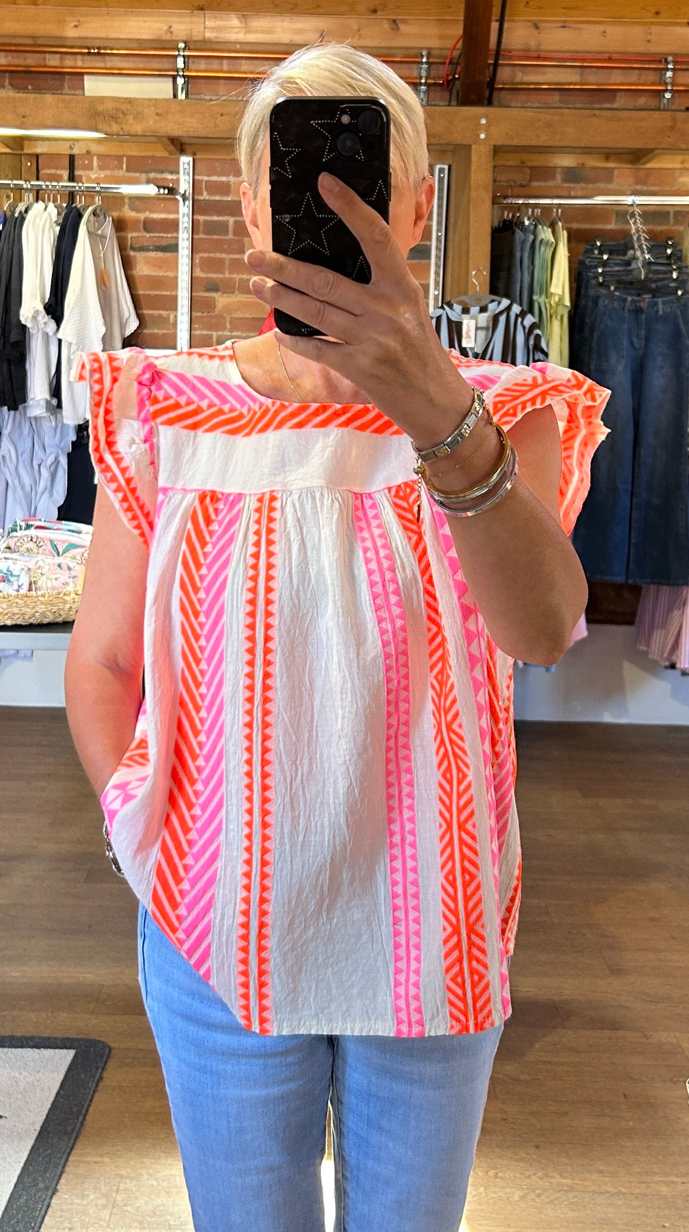 Aztec top