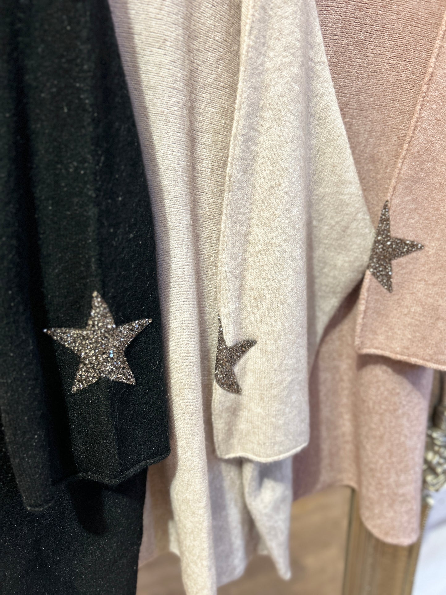 SALE Glitter star jumper biscuit