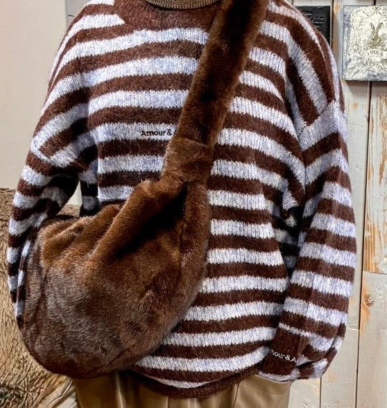 Amour stripe knit