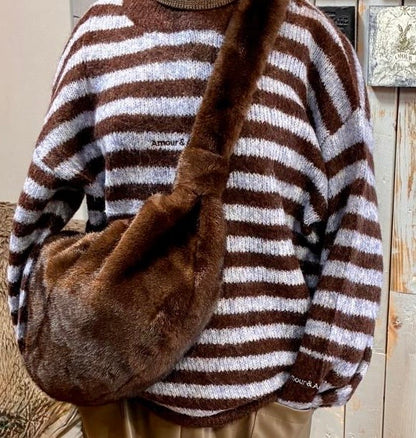 Amour stripe knit