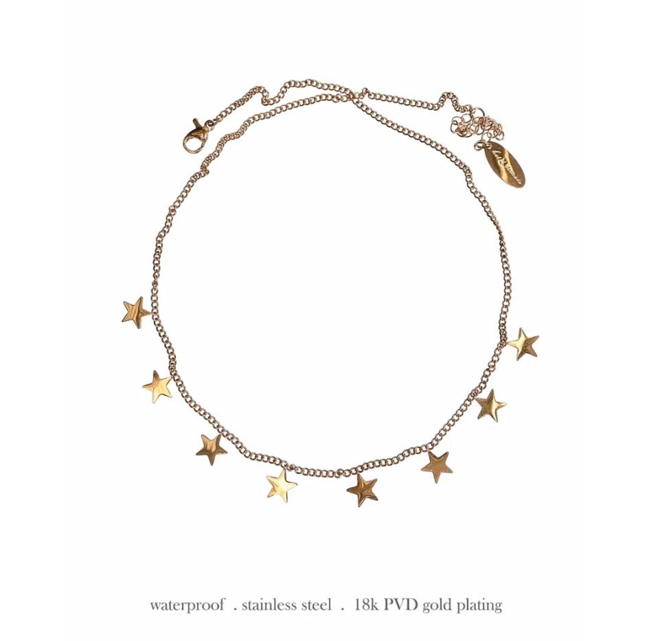 Stars stars necklace