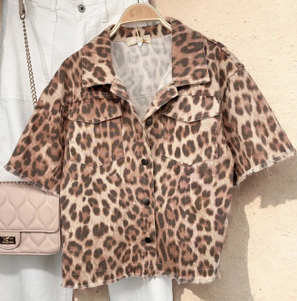 Leopard jacket L/XL