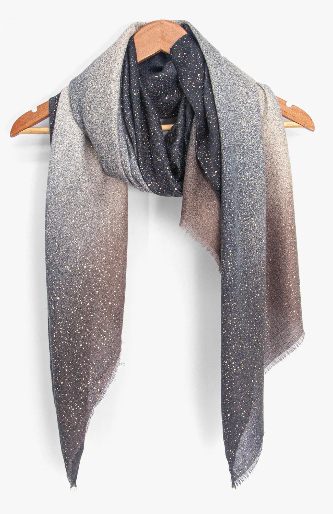 Grey ombre scarf