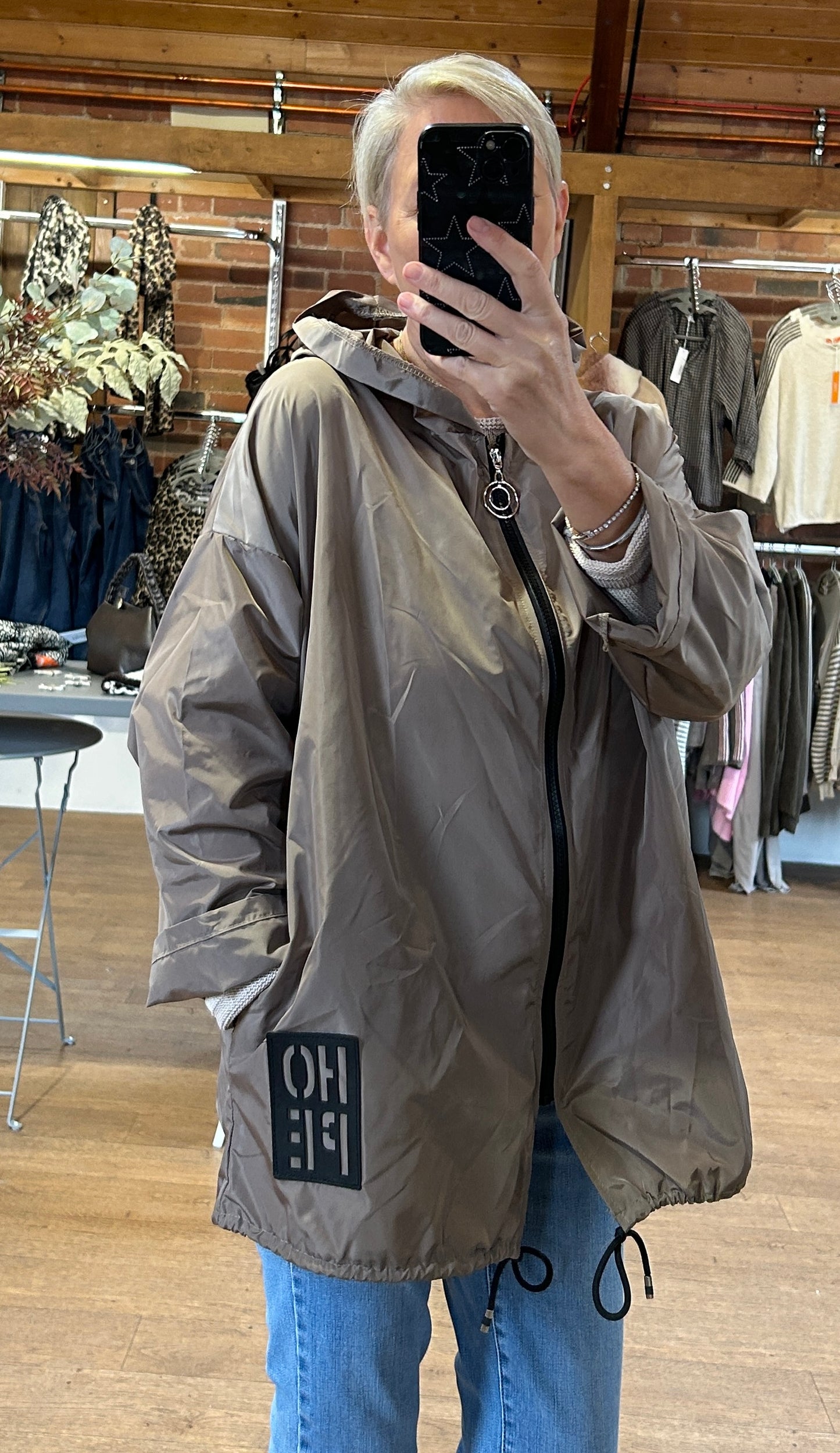 UA rain jacket