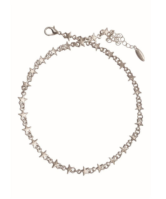 Stars necklace - silver